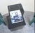 Contemporary Ludie Irregular Shape Side Table with Black Marble Top For Sale - Image 3 of 5