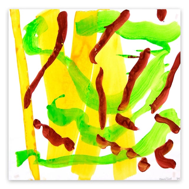 Ellen Priest "Dolphin Dance 05" Painting by Ellen Priest For Sale - Image 4 of 4