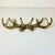 Vintage Rustic Adirondack Arts & Crafts Faux Antler Wall Mounted Hooks. For Sale - Image 9 of 11