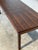 Wood Minimalist Long Rectangular Rosewood Coffee Table Danish Vintage Mid-Century Modern 1960s For Sale - Image 7 of 12