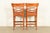 Baker Furniture English Regency Carved Walnut Bar Stools, Set of Four For Sale - Image 13 of 15