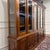 Brown Large English Bookcase with Glass Doors For Sale - Image 8 of 18