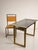 Mid-Century Italian Brass Desk and Chair, 1970s, Set of 2, in Very Good conditions. Designed 1970 to 1979 I have official...