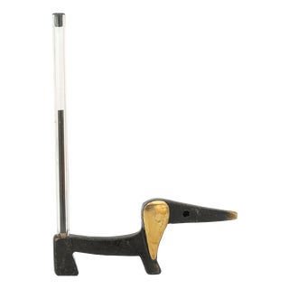 Dog Figurine Pencil Holder from Walter Bosse, Vienna, 1950s For Sale