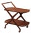 Vintage Kitchen Trolley in Beech, Italy, 1950s For Sale