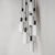 Large Vintage Italian Cascade Suspended Chandelier from Stilnovo, 1960s For Sale - Image 13 of 16