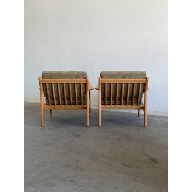 Made to Order Sculptural Loungers -Pair - Alder For Sale - Image 9 of 12