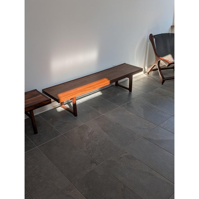Teak "Krobo" Bench by Torbjørn Afdal for Bruksbo, Norway, 1960s For Sale - Image 16 of 18