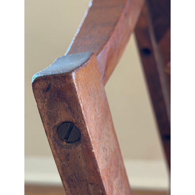 Antique Wave Design Small or Child Rocking Chair For Sale - Image 14 of 15