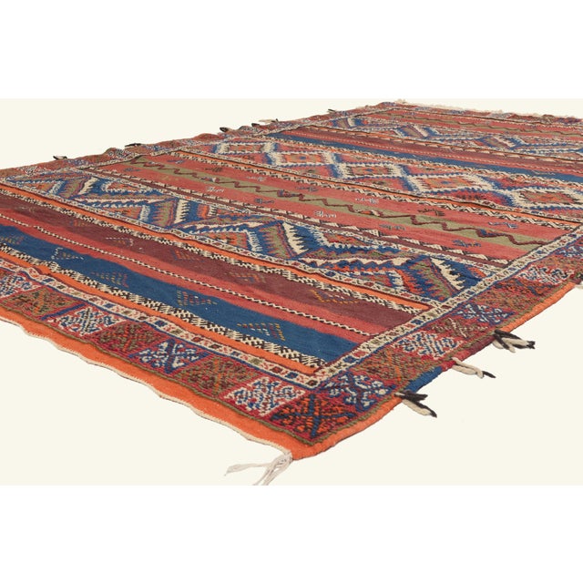 22111 Taznakht Glaoui Moroccan Rug, 06'07 x 10'00. The Mountain Covenant: A Taznakht Glaoui Moroccan Masterpiece of...