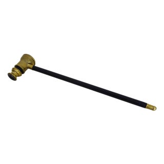 Walking Stick with Retractable Spyglass System, 1890s For Sale