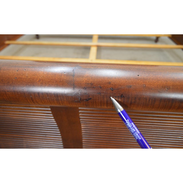 Brown Ethan Allen British Classics King Bed For Sale - Image 8 of 17