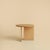 Round Side Table in Oak by Lebanto For Sale - Image 4 of 4