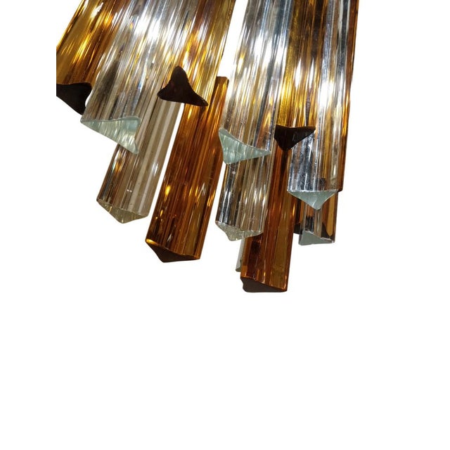 1970s Vintage Wall Lights in Murano Glass from Venini, Italy, 1970s, Set of 2 For Sale - Image 5 of 12