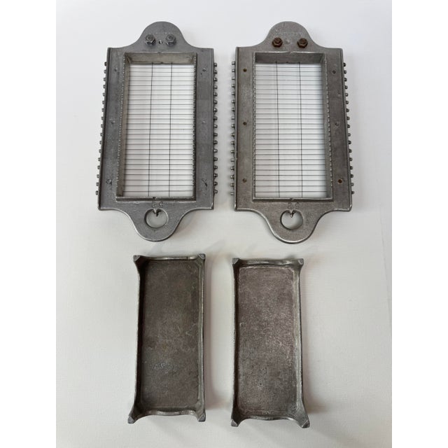 Mid 20th Century Pair Vintage Belshaw Bros Commercial Butter Pat Slicers Seattle For Sale - Image 5 of 12