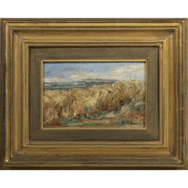 Marques De Oliveira, Medas, Oil on Canvas For Sale - Image 6 of 6