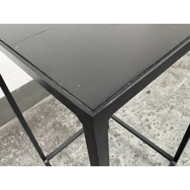 Room & Board Slim Side Table, Black For Sale In San Francisco - Image 6 of 12