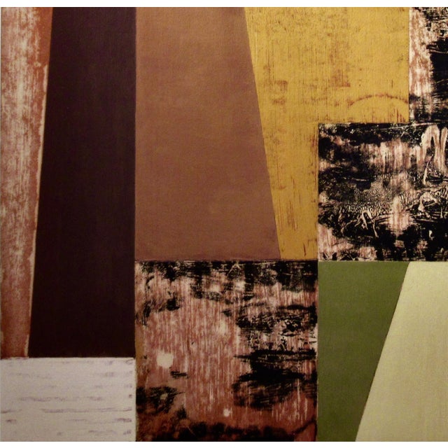 Abstract Jeffrey Long Abstract Ii C. 1990 Reproduction Print For Sale - Image 3 of 6