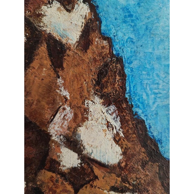 Jean-Jacques Boimond, Montagne en été, Oil on Canvas, 1950s For Sale - Image 4 of 9