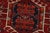 Karajeh Runner 3’8” X 15′ Red Wool Semi-Antique Tribal Hand-Knotted Rug For Sale - Image 4 of 14