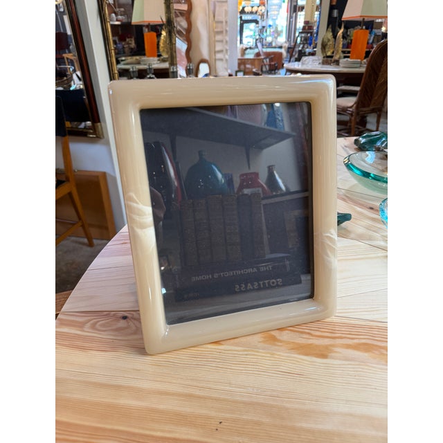 Modern Italian Lucite Photo Frame For Sale - Image 3 of 6
