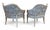 Maison Jansen 1950s Maison Jansen Inspired Leaf-Back Slipper Chairs - A Pair For Sale - Image 4 of 18
