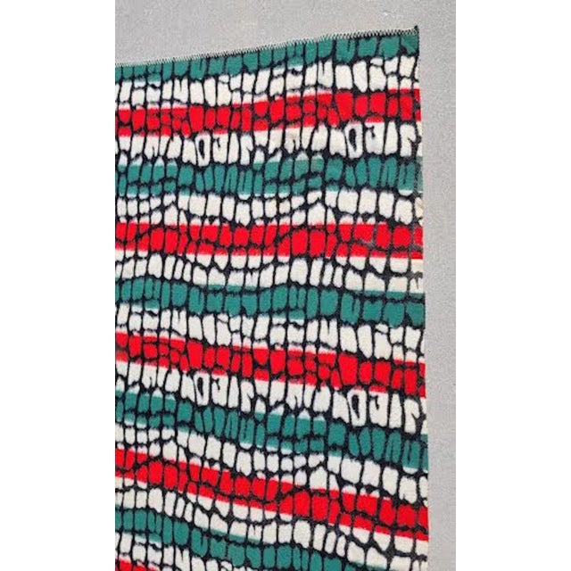 Vintage Reversible Print Blanket For Sale In Palm Springs - Image 6 of 9