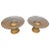 Bubble Glass Tazze, 20th Century, Set of 2 For Sale