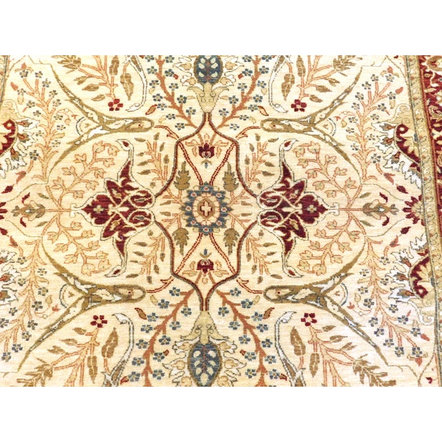 Hand Knotted Indian Runner Rug - 3′3″ × 11'9" For Sale - Image 9 of 18