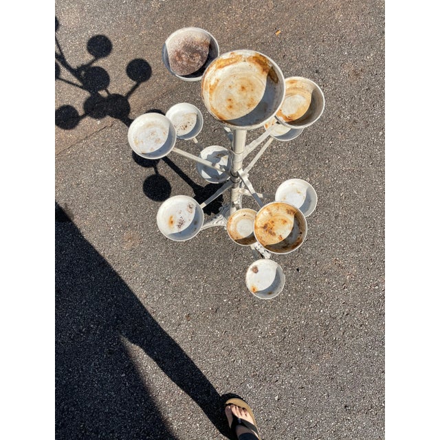 Victorian 1900's Victorian Cast Iron Plant Stand For Sale - Image 3 of 7