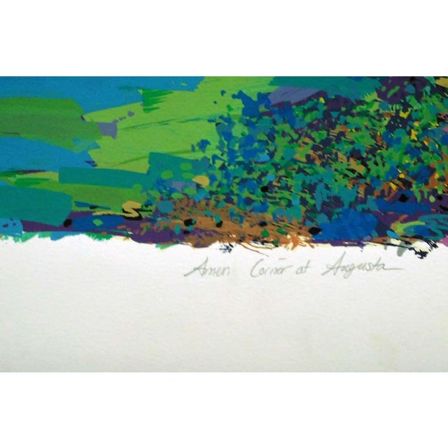 Steve Bloom "Amen Corner at Augusta" Golf Hand Signed Art For Sale In Denver - Image 6 of 6