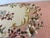 Wood Vintage French Provincial Pink Needlepoint Vanity Bench For Sale - Image 7 of 12