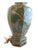 1970s Hollywood Regency Custom Lacquered Emerald Green & Gilt Chinoiserie Table Lamp For Sale - Image 11 of 18