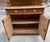 Vintage European Waxed Pine Cupboard With Glass Doors on Top For Sale - Image 10 of 12
