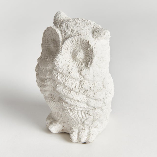 Contemporary Weathered Garden Owl For Sale - Image 3 of 7