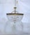 Vintage 1950s Italian Brass Basket Chandelier For Sale - Image 15 of 15