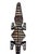 Vintage Hand-Carved West African Crocodile Tribal Wall Mask A striking hand-carved West African crocodile wall mask,...