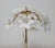 1970s Hollywood Regency Murano Glass Floral Table Lamp, Italy, 1970s For Sale - Image 5 of 11