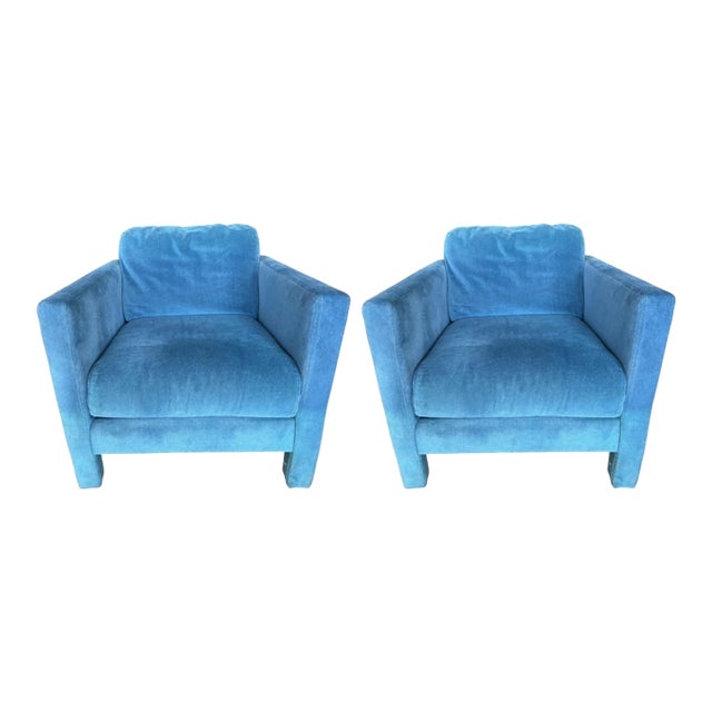 1960s Pair of Mid-Century Parsons Chairs For Sale
