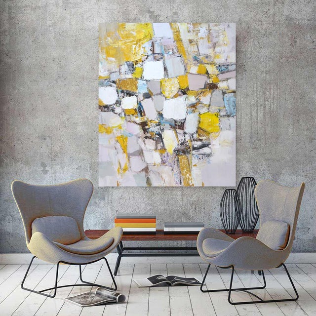 Textile Favorite Game 22. Original Contemporary Painting by Iryna Kastsova For Sale - Image 7 of 7