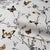 Schumacher Sample - Schumacher Birds & Butterflies Wallcovering In Neutral For Sale - Image 4 of 6