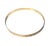 Modern 14k Gold Bangle Bracelet Vintage For Sale - Image 3 of 8