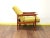Wood Mid Century Modern Teak Frame Danish Style Reclining Lounge Chair by Guy Rodgers For Sale - Image 7 of 13