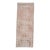 1970s Vintage Handmade Turkish Wool Cotton Beige Area Rug For Sale