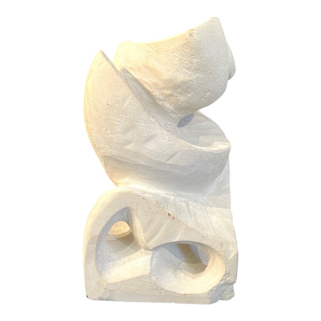 Mid 20th Century Mid-Century European Contemporary Antique Stone Sculpture For Sale