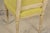 Antique French Louis XVI Painted Accent Side Chairs in Chartreuse Fabric - A Pair For Sale - Image 15 of 18