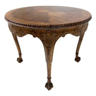 1930s Swedish Center Table Attributed to G. H. Wrange For Sale