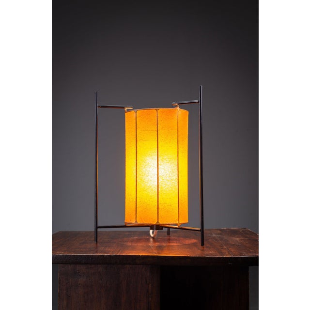 Glass Mid-Century Modern Table Lamp, 1960s For Sale - Image 7 of 12