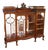 1900-1909 Exceptional Mahogany Waring & Gillow Antique Display Case Bookcase Circa 1900 For Sale