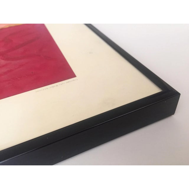 Milton Avery Vintage 1982 Lithograph Print Framed Poster " Seated Blonde " 1946 For Sale - Image 12 of 13